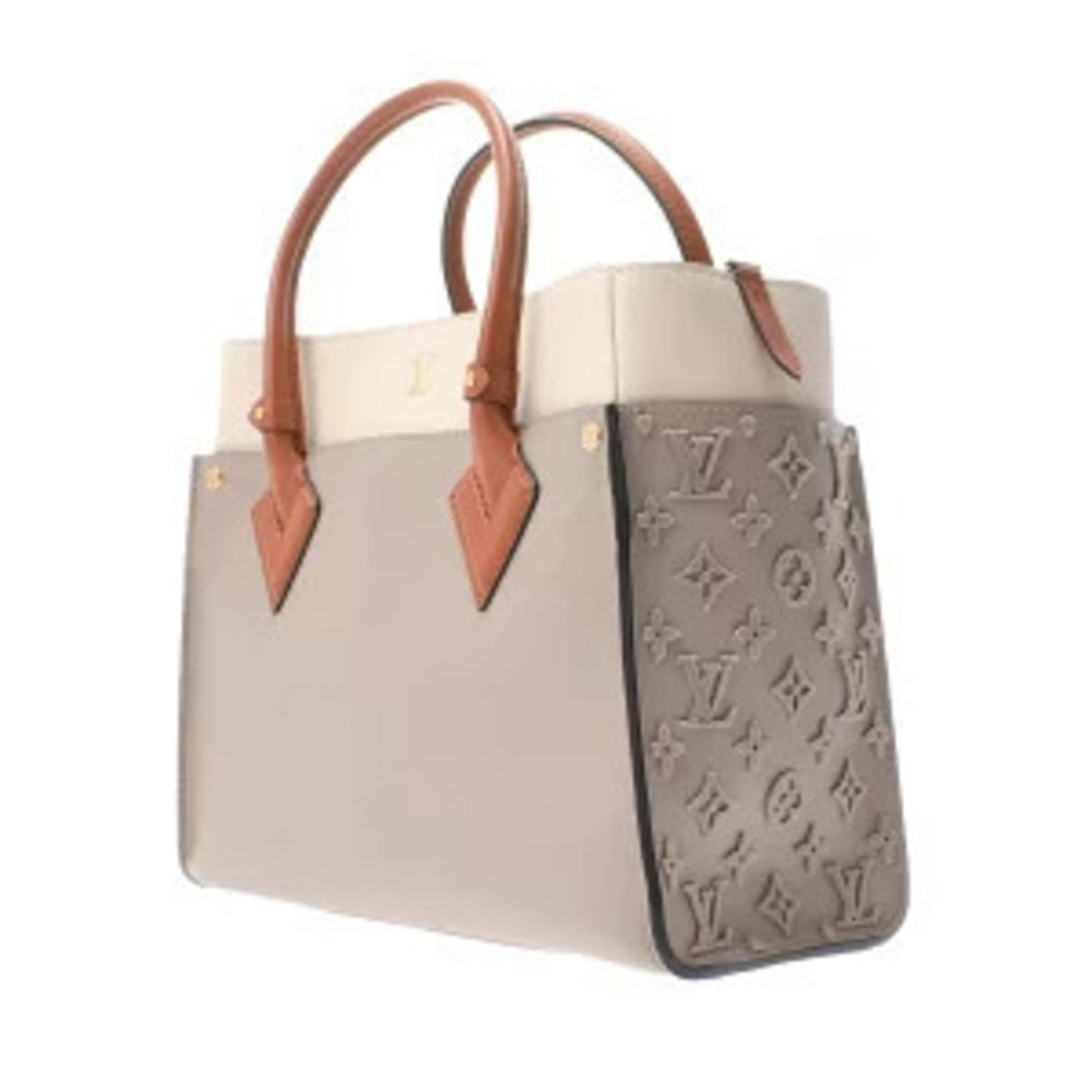 Louis Vuitton Nappa On Calf Leather Handbag Side My Galet Grain